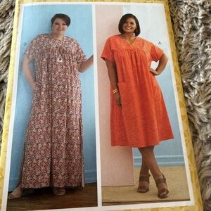 Elegant Orange Maxi Dress